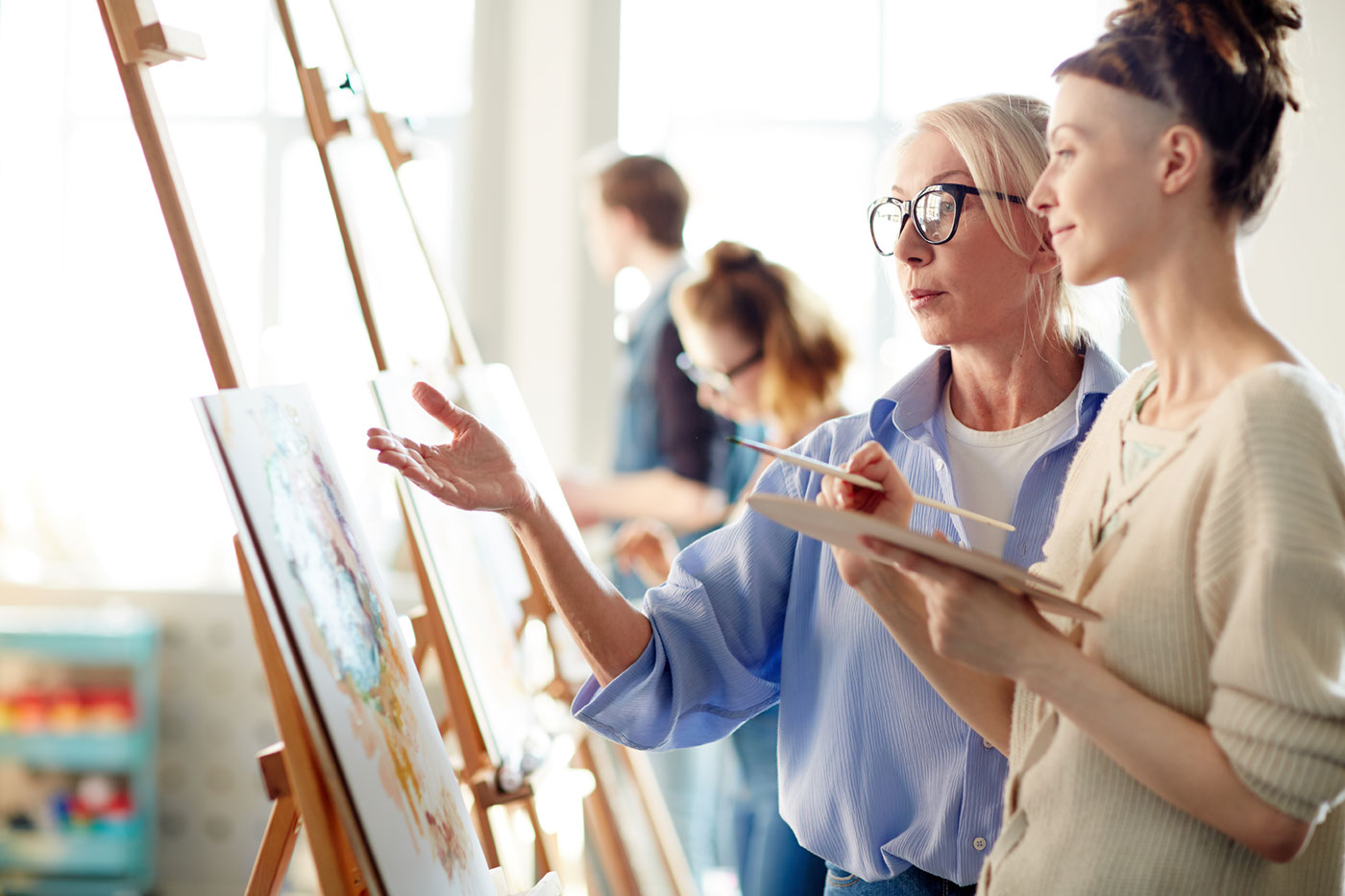 Malen mit Gabriele Apeldorn